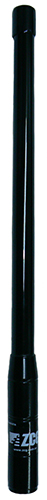 Rugged all-black UHF CB radio detachable antenna top, white, 477 MHz, 100W, 2.1 dBi – 540mm